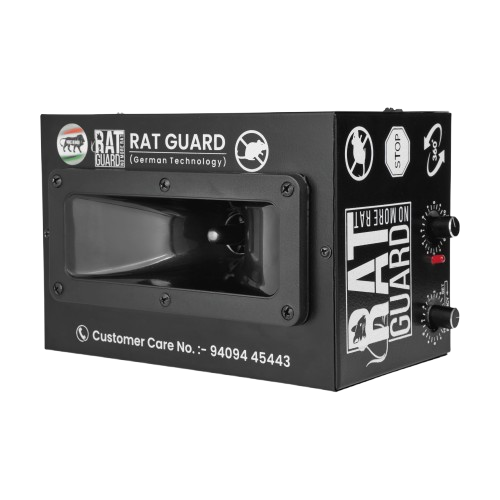 Ratguard Pro 360 - Ultrasound Rat Repellent for Warehouses & Godowns